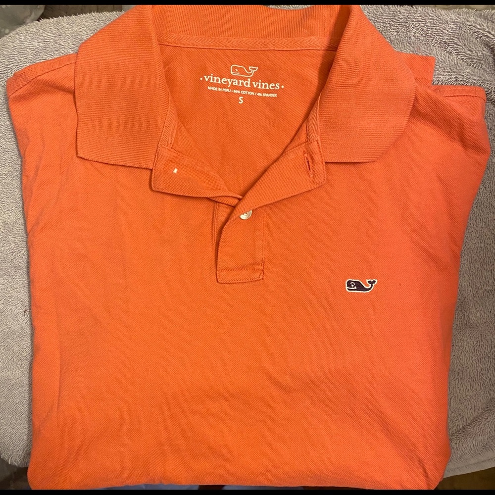 Vineyard Vines Polo Salmon (Small)